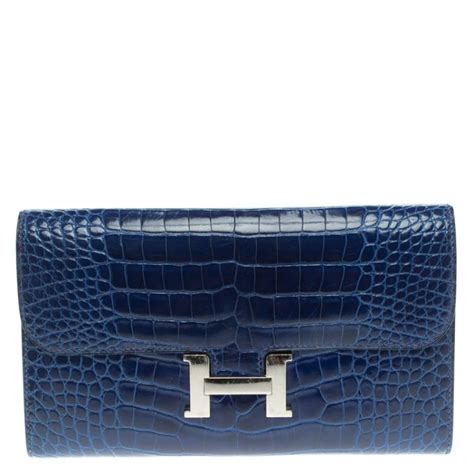 hermes blue alligator constance 3 color